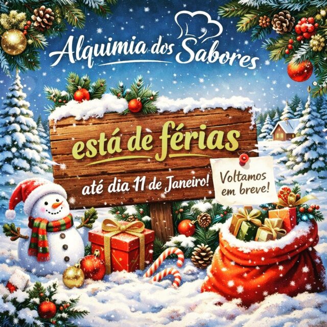 Vamos tirar uns dias para descansar e recuperar energias.
Obrigada a todos os que nos acompanharam em 2025, e esperamos ver-vos em 2026!