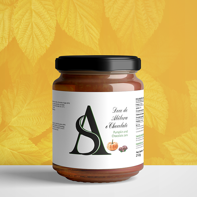 Doce de Abóbora e Chocolate