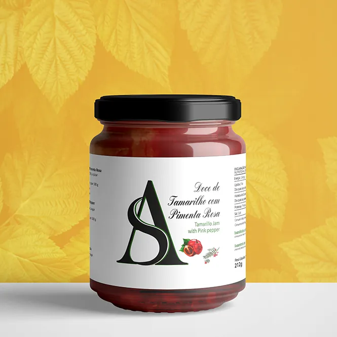 Doce de Tamarilho e Pimenta Rosa