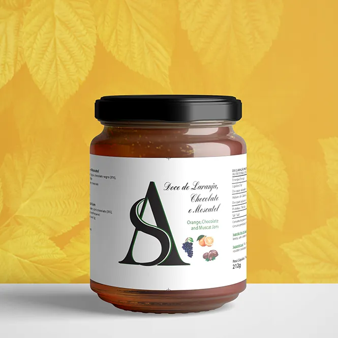Orange with Chocolat & Muscat Jam